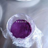 #豆fruit10thanniversaryhappybirthday#[Purple Sweet Potato Yam Yogurt Cake] | Illustration of how to strengthen the spleen and stomach 7