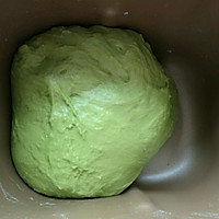 Illustration of how to make matcha cheese buns 1