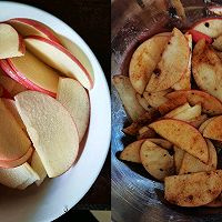 Cinnamon Apple Pomegranate Gray Pie Cake#Exploring Grandma's Country Fragrant Mid-Autumn Festival Illustration of how to make a banquet# 8