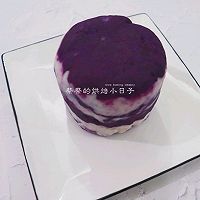 #豆fruit10thanniversaryhappybirthday#[Purple Sweet Potato Yam Yogurt Cake] | Illustration of how to strengthen the spleen and stomach 9