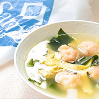 # Mid-Autumn Festival can still be spent like this# shrimp slippery egg silk skirt Vegetable soup recipe illustration 11