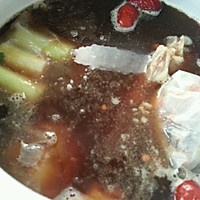 Radish stewed with sheep and scorpion~lamb spine~with sheep and scorpion hot pot Illustration of how to do it 11