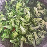 # Workers' Healthy Meal# Broccoli Shrimp with Sauce Illustration of how to make eggs (fat-reducing meal) 1