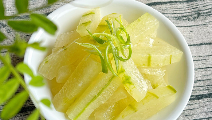 Winter melon strips