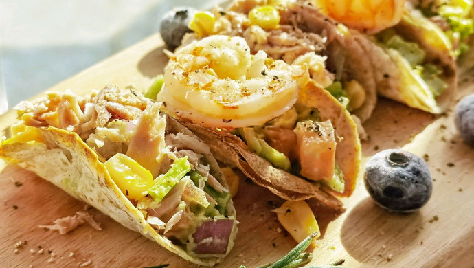 Mexican Healthy Snack Taco