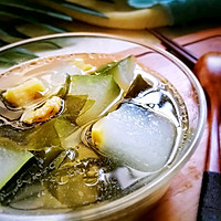 Yao Zhu, Winter Melon and Seaweed Soup Recipe Illustration 12