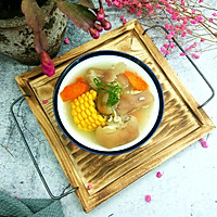 Corn Pig Trotter Soup#COFCO I buy it, I am a big fanIllustration of how to make beauty# 8