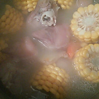 Corn Pig Trotter Soup#COFCO I buy it, I am a great beauty #How to practice illustration 7