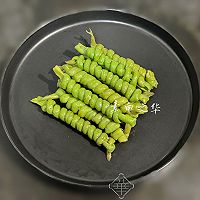 Cowpea screw roll pure vegetarian recipe illustration 11