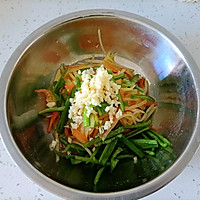 #learn to know how to kuaishou# stir-fried with three shreds Illustration of how to do it 6