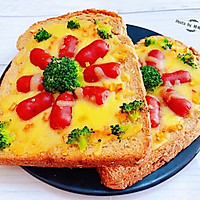 #中于classictraditionalflavor#Illustration of how to make cheese bread slices 10