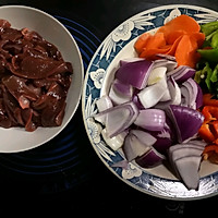 Anti-haze and Qingfei ~ Illustration of how to stir-fry pork liver with onions and green peppers 1