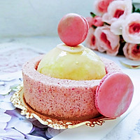 Pink Pretty Lady French Dessert#Love Baking·You Are MOF# Illustration of how to do it 21