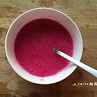 Illustration of homemade dragon fruit noodles 3