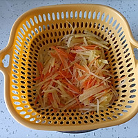 #learn to know how to quick-hand dishes# stir-fried with three shredded shreds Illustration of how to do it 5