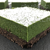 Thick matcha raw cake, delicate matcha flavor, and fusion The sweetness of white chocolate. Illustration of how to make it 9