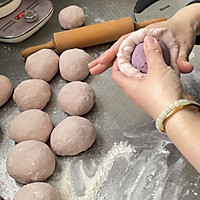 Illustration of how to make potato sausage bread and taro bread 15