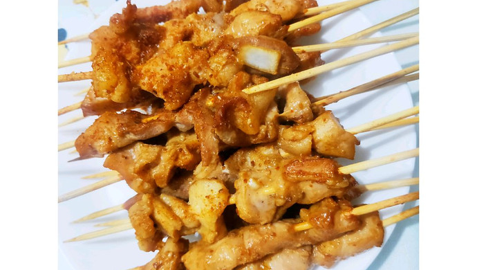 Oven version of skewers