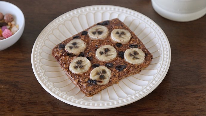 Cocoa Banana Oatmeal Cake