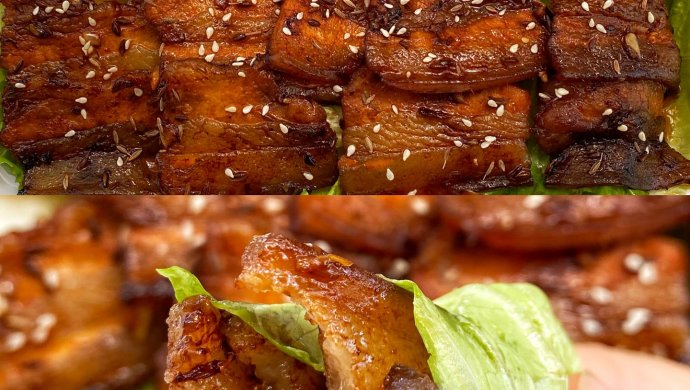 Garlic and Cumin Grilled Pork Belly