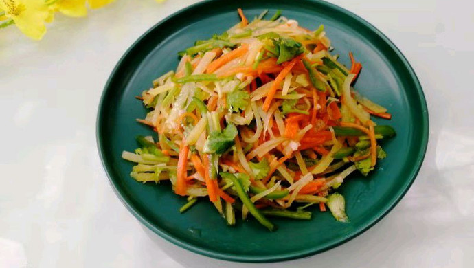 Stir-fried three shreds