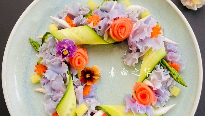 Hydrangea Fruit and Vegetable Salad