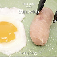 #tastyschoolseason#original sandwich: 10-minute quick breakfast recipe Illustration of how to do it 2