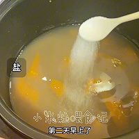 Children's breakfast~Illustration of how to make beef gourd shred sandwich, pumpkin and mung bean porridge 2