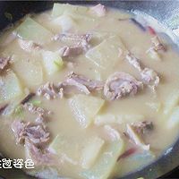 Salted Duck Stewed Winter Melon#Summer Time# Recipe Illustration 6 