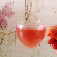 Illustration of how to make summer flower tea drinks for beauty and beauty 2