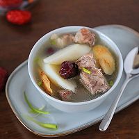 #primary and middle school students nutritious meal# replenishes qi, strengthens the spleen and nourishes the stomach Nutritious soup ~ Illustration of how to make yam, astragalus and pork bone soup 9