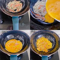 Low-fat and high-protein~Illustration of how to make crab fillet and smooth eggs 2 