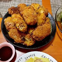 #多利精品精品精品精品综合综合# crispy bread Illustration of how to make bran fried chicken wings 8