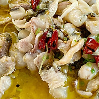 #find丝grandmaxiangxiangmanmid-autumn feast#family golden soup pepper pickled cabbage Illustration of how to cook fish 14