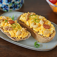 #打 Workers' Healthy Meal#Kuaishou Energy Breakfast ~ Egg Cheese Rye Sandwich Recipe Illustration 9