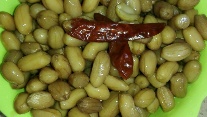 Braised peanuts