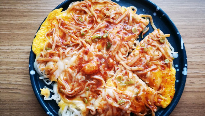 Baked noodles