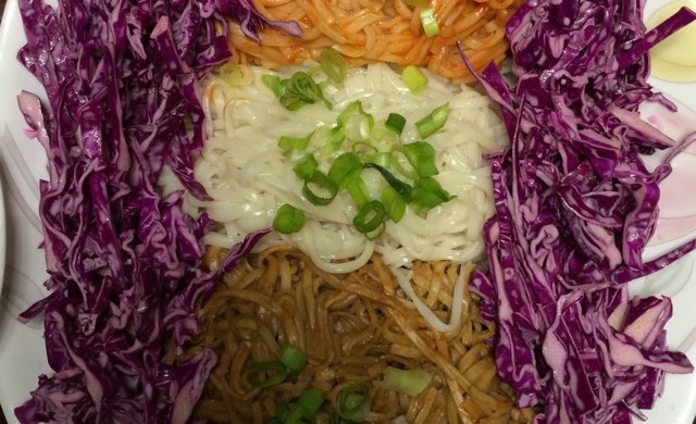 Noodle platter