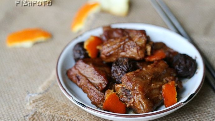 Orange Plum Pork Ribs