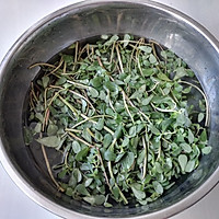 Illustration of how to make cold purslane# singled out in summer#3