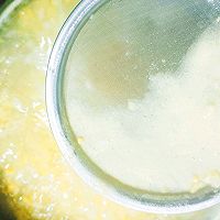 Corn and egg sweet soup recipe 14