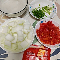 #Cheese Covered Quilt Explosive Change Zhiwei#Tomato Cheese Vermicelli Soup Illustration 1