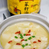 #Xunwei Grandma Xiangman Mid-Autumn Festival Feast with Fresh Dictyophora, Shrimp Skin and Winter Melon Illustration of how to make soup 11