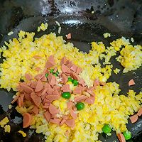 #cheesecover was exploded to change the taste of cheese#cheesecover and egg fried rice Illustration of how to do it 3