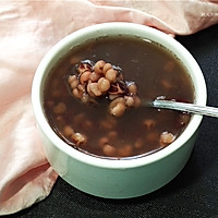 Red bean barley and Gorgon porridge recipe 7