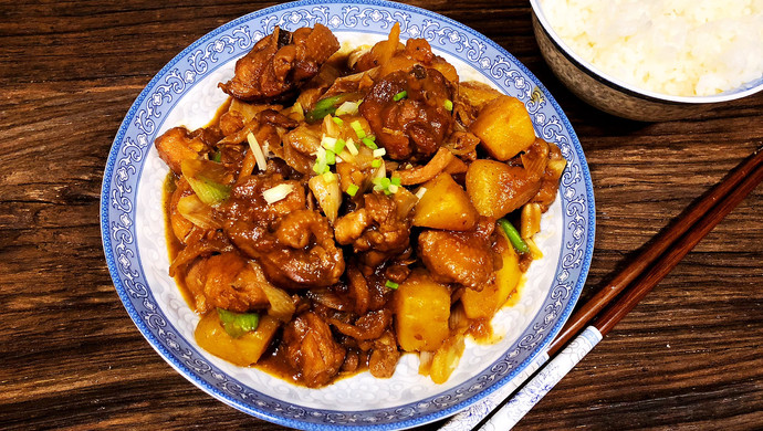 Braised Potato Chicken Nuggets