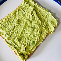 #321 Salad Day#How to make classic breakfast avocado open toast Illustration 7