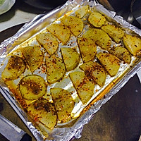 Illustration of how to make barbecue potato chips (oven version) 7