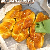 Honey twist bread can also be made in the air fryer❗️Illustration of how to make crispy outside and soft inside 3