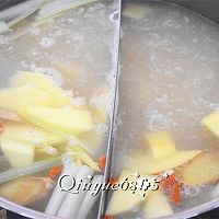 green mango hot pot# thick soup treasure hot pot hero competition# Illustration of how to do it 12